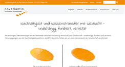 Desktop Screenshot of novatlantis.ch
